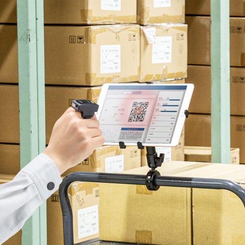 バーコードリーダー（1次元・2次元・Bluetooth・日本語QRコード・JANコード・リングタイプ・IP42・物流管理・キャッシュレス・無人店舗）