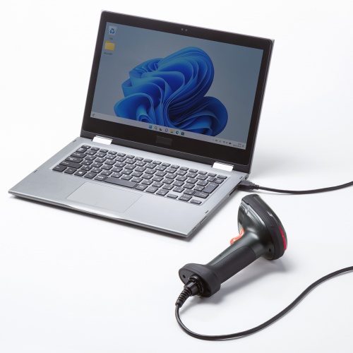 2次元バーコードリーダー（DPM対応・高性能DPM用デコードエンジン搭載・2次元・１次元・スマホ画面読み取り対応・USB接続）BCR-DPM2D8