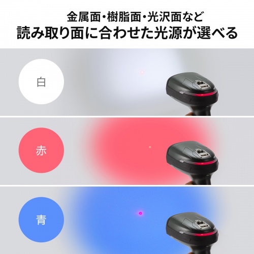 2次元バーコードリーダー（DPM対応・高性能DPM用デコードエンジン搭載・2次元・１次元・スマホ画面読み取り対応・USB接続）BCR-DPM2D8