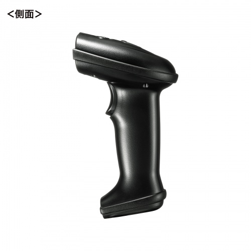 バーコードリーダー（1次元・レーザータイプ・ワイヤレス・有線・JANコード） BCR-WL1D1BK