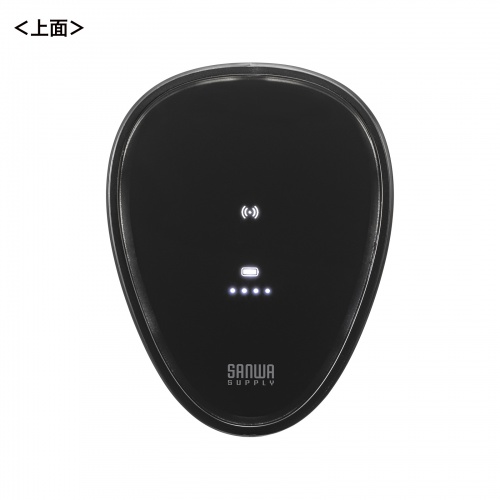 バーコードリーダー（qrコードリーダー・バーコードスキャナー・無線・ワイヤレス・2次元・１次元・レシーバー兼充電クレードル式・おすすめ・ブラック） BCR-WL2D1BK サンワサプライ