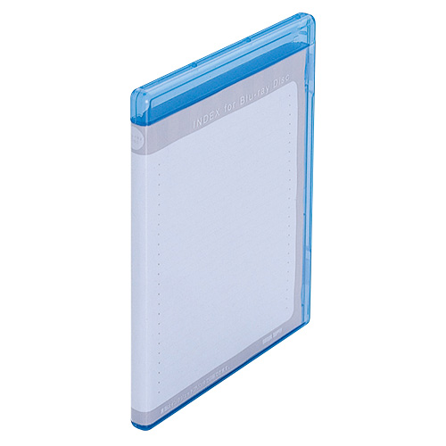 ブルーレイディスクケース（1枚収納・インデックスカード付き） サンワサプライ