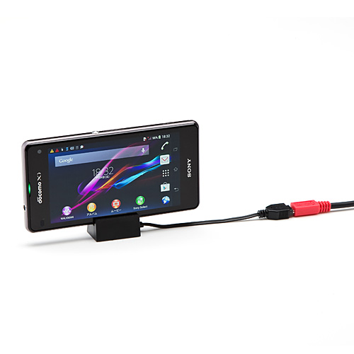 XperiaZ1fブラック(充電スタンド付)