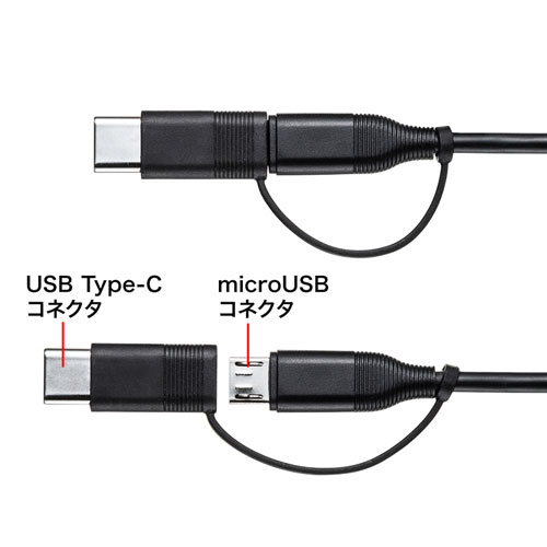モバイルバッテリー(13000mAh・2ポート・Type-Cアダプタ付き)