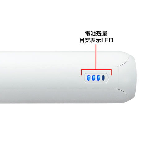 モバイルバッテリー（20000mAh・Type-cポートつき・ホワイト）