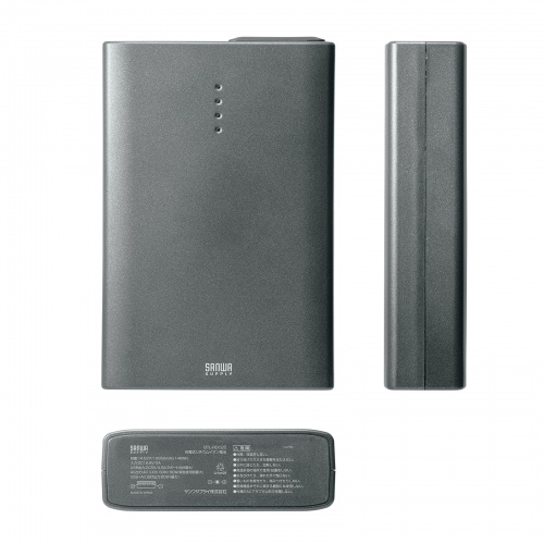 モバイルバッテリー（AC出力対応・80W出力対応・40200mAh・USB-A2ポート・USB充電）