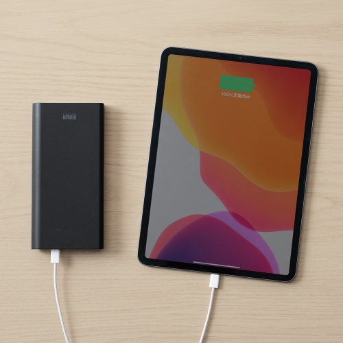 【アウトレット】モバイルバッテリー（飛行機・持ち込み・大容量・20100mAh・軽量・小型・持ち運び・PD45W・タイプCポート搭載・PD対応・機内） BTL-RDC26 サンワサプライ