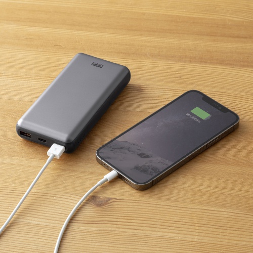 モバイルバッテリー（飛行機・持ち込み・大容量・20000mAh・軽量・小型・持ち運び・PD20W・タイプCポート搭載・PD対応・機内・収納ポーチ付き） BTL-RDC29 サンワサプライ
