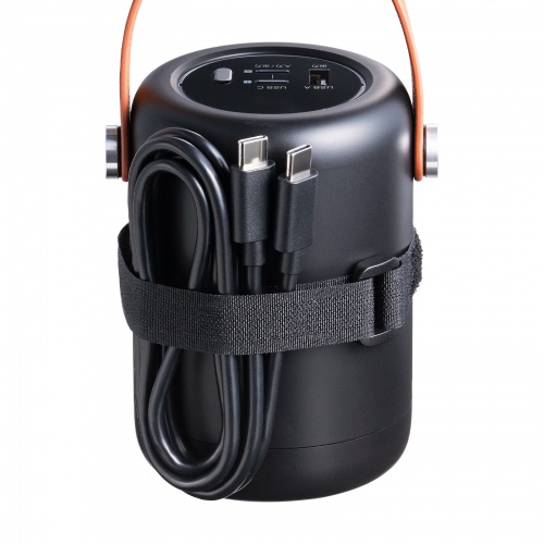 モバイルバッテリー（大容量・軽量・小型・持ち運び・タイプc・25000mAh・パソコン・急速充電対応・PD100W・ハンドル付・PSE認証済み） BTL-RDC31 サンワサプライ