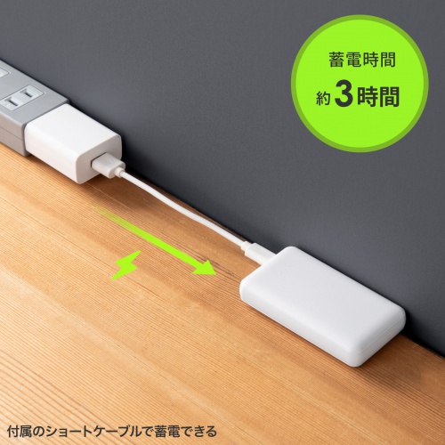 モバイルバッテリー（スマホバッテリー・薄型・コンパクトサイズ・4000mAh・iPhone・PSE認証済み・飛行機持ち込み可能）