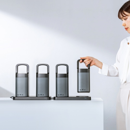 モバイルバッテリー（ハンドル・軽量・小型・持ち運び・大容量・PD90W・高速充電・ノートPC・2台同時充電・スマホ・タブレット・PSE認証済み）BTL-RDC36