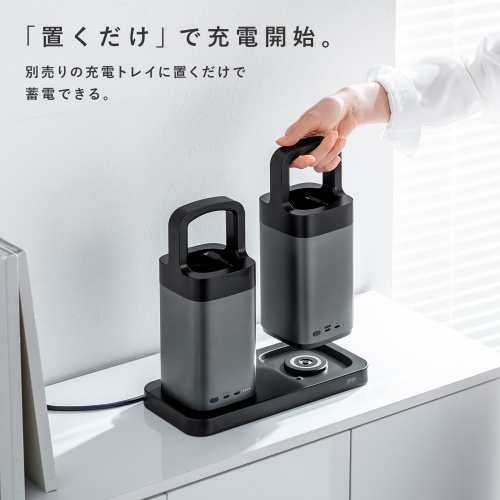 モバイルバッテリー（ハンドル・軽量・小型・持ち運び・大容量・PD90W・高速充電・ノートPC・2台同時充電・スマホ・タブレット・PSE認証済み）BTL-RDC36