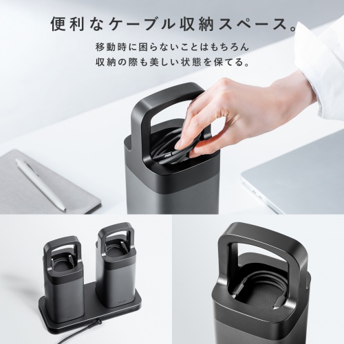 モバイルバッテリー（ハンドル・軽量・小型・持ち運び・大容量・PD90W・高速充電・ノートPC・2台同時充電・スマホ・タブレット・PSE認証済み）BTL-RDC36