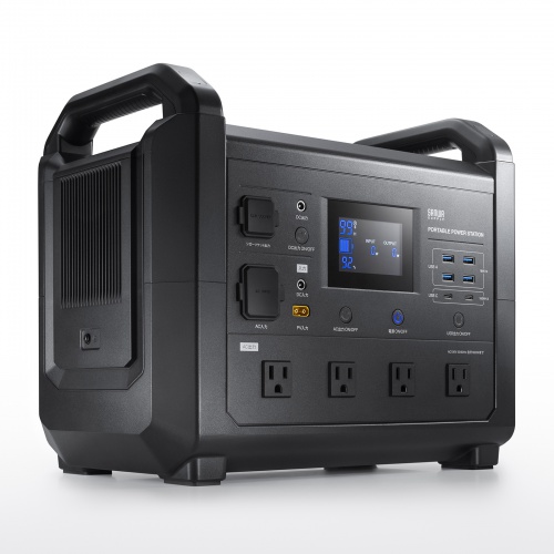 ポータブル電源（可搬型蓄電池）（大容量・1536Wh・AC1600W出力・PD100W・リン酸鉄リチウムイオン電池・ポタ電・正弦波・非常用電源・地震対策・停電・災害・節電）