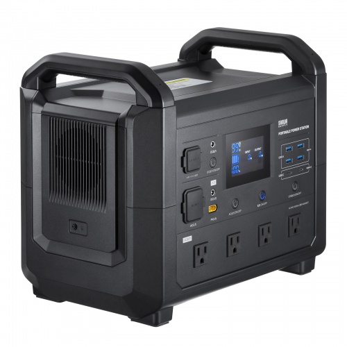 ポータブル電源（可搬型蓄電池）（大容量・1536Wh・AC1600W出力・PD100W・リン酸鉄リチウムイオン電池・ポタ電・正弦波・非常用電源・地震対策・停電・災害・節電）