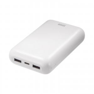 モバイルバッテリー（20000mAh・PD20W・C×1/A×2・高速充電・PSE認証済み・飛行機持ち込み可能・スマホ・モバ充・ホワイト）