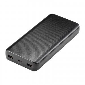 モバイルバッテリー（スマホバッテリー・大容量・20000mAh・C×1/A×1・iPhone/iPad/Android・PSE認証済み・薄型・飛行機持ち込み可能）