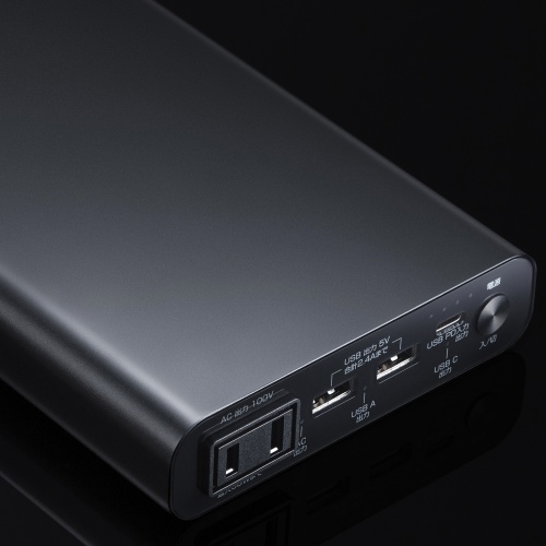 モバイルバッテリー（AC出力対応・大容量・20000mAh・72Wh・AC65W・PD45W・ノートパソコン・コンセント・USB充電・飛行機持ち込み可・旅行・ポタ電・ポータブル電源）