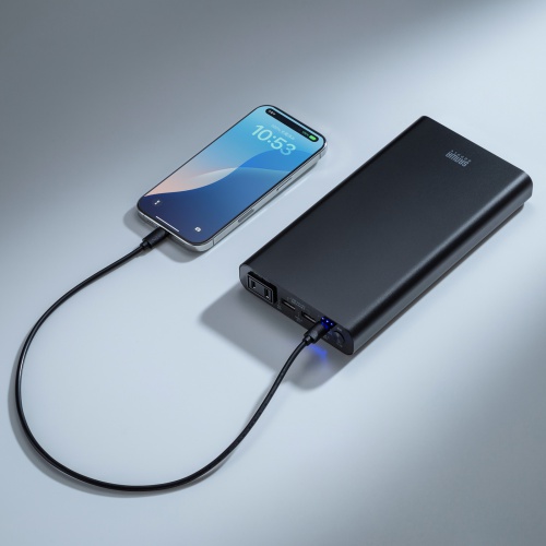 モバイルバッテリー（AC出力対応・大容量・20000mAh・72Wh・AC65W・PD45W・ノートパソコン・コンセント・USB充電・飛行機持ち込み可・旅行・ポタ電・ポータブル電源）