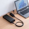 モバイルバッテリー（AC出力対応・大容量・27500mAh・99Wh・AC85W・PD65W・ノートパソコン・コンセント・USB充電・飛行機持ち込み可・旅行・ポタ電・ポータブル電源）