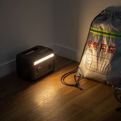 ポータブル電源（102.4Wh・AC出力・200W・持ち運び・軽量・USB PD65W・32000mAh・LEDライト付き・停電・災害・車中泊・ノートパソコン・小型家電）