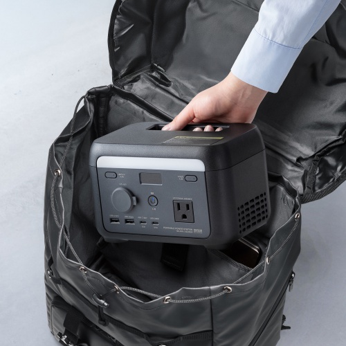 ポータブル電源（102.4Wh・AC出力・200W・持ち運び・軽量・USB PD65W・32000mAh・LEDライト付き・停電・災害・車中泊・ノートパソコン・小型家電）