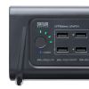 ポータブル電源（小型・AC出力・大容量・76.8Wh・24000mAh・USB PD65W・リン酸鉄リチウムイオン電池・LEDライト付き・機内持ち込み可・停電・災害・車中泊・ノートパソコン・持ち運び）