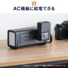 ポータブル電源（小型・AC出力・大容量・76.8Wh・24000mAh・USB PD65W・リン酸鉄リチウムイオン電池・LEDライト付き・機内持ち込み可・停電・災害・車中泊・ノートパソコン・持ち運び）