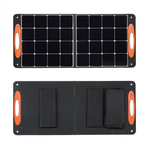 ポータブルソーラーパネル（最大出力100W）
