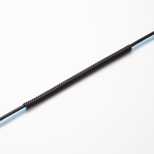 ケーブルチューブ（黒・2m・コルゲートチューブ・ケーブル整理・内寸5.6mm）