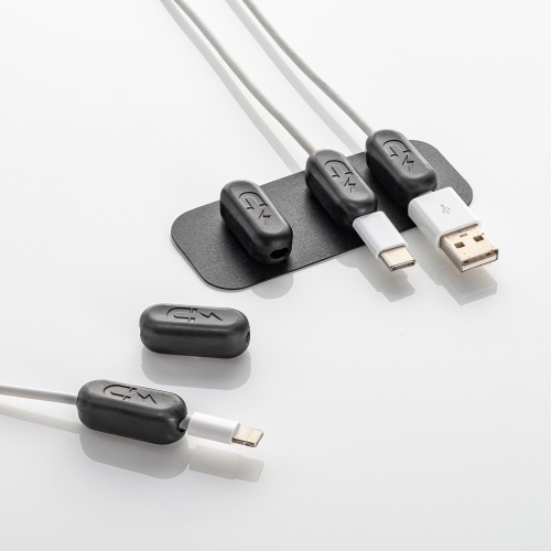 マグネットケーブルホルダー（ブラック）CA-515BK サンワサプライ