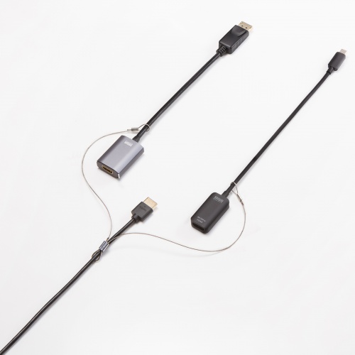 ケーブル・アダプタ連結用ワイヤー（盗難防止・紛失防止）