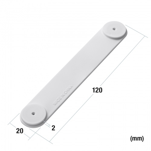 ケーブルクリップ（マグネット・シリコン製・イヤホンクリップ・ケーブル収納・5個セット・ホワイト）