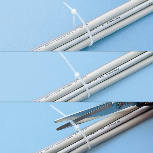 ケーブルタイ（長さ203mm・20本入り・最大ケーブル43本まで・結束バンド・配線用） CA-603N サンワサプライ