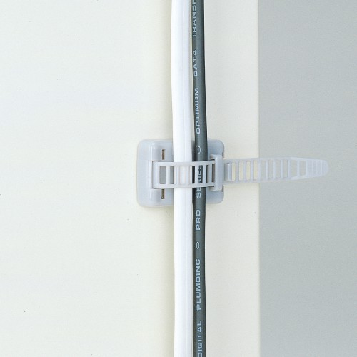【訳あり 新品】ケーブルタイ（マグネットタイプ・グレー）