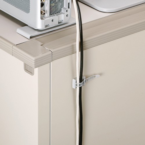 【訳あり 新品】ケーブルタイ（マグネットタイプ・グレー）