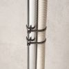結束バンド（屋外用・長さ203mm・50本入り・耐UV・紫外線に強い・耐候性・幅4.6mm・配線・DIY・結束径最大52mm・引張強度22kg・ブラック）