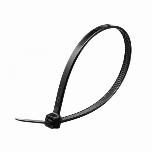 結束バンド（屋外用・長さ203mm・50本入り・耐UV・紫外線に強い・耐候性・幅4.6mm・配線・DIY・結束径最大52mm・引張強度22kg・ブラック）