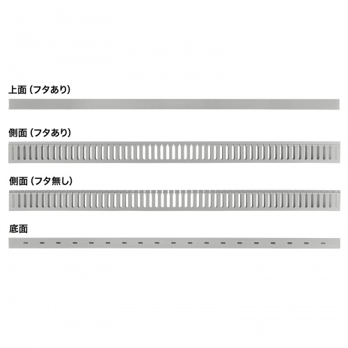 配線ダクト（配線整理・ケーブル配線・ケーブル整理・1m・幅3.3cm） CA-D31L サンワサプライ