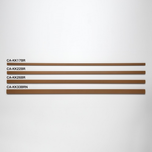 ケーブルカバー（幅33mm・角型・ブラウン） CA-KK33BRN サンワサプライ