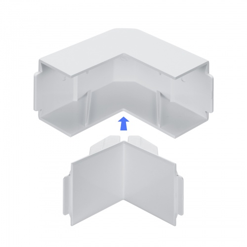 ケーブルカバー（壁用・床用・配線カバー・配線隠し・配線ダクト・内外L型・CA-KK40W用）