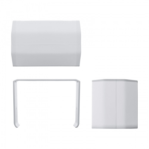 ケーブルカバー（壁用・床用・配線カバー・配線隠し・配線ダクト・連結カバー・CA-KK40W用）