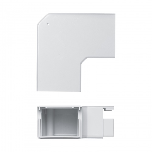 ケーブルカバー（壁用・床用・配線カバー・配線隠し・配線ダクト・平面L型・CA-KK40W用）