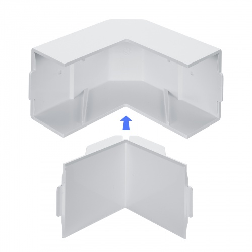 ケーブルカバー（壁用・床用・配線カバー・配線隠し・配線ダクト・内外L型・CA-KK60W用）