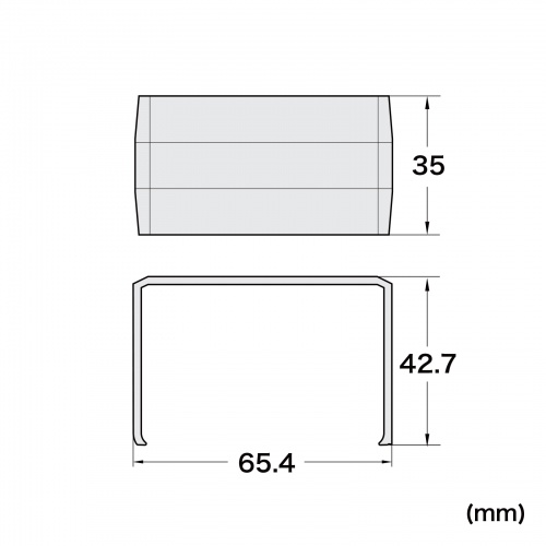 ケーブルカバー（壁用・床用・配線カバー・配線隠し・配線ダクト・連結カバー・CA-KK60W用）