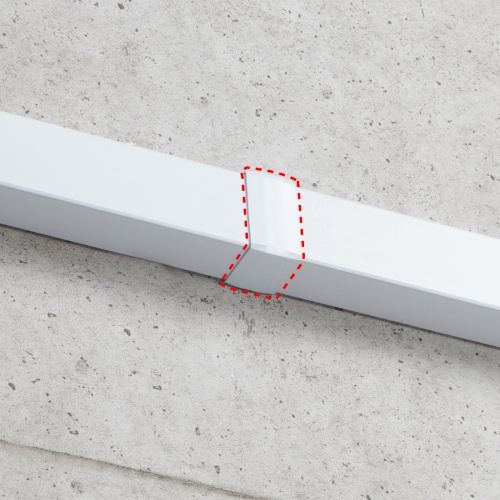 ケーブルカバー（壁用・床用・配線カバー・配線隠し・配線ダクト・連結カバー・CA-KK60W用）