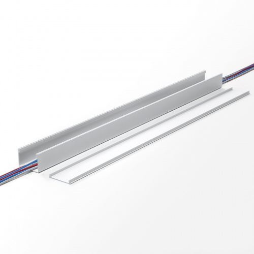ケーブルカバー（壁用・床用・1m・配線カバー・配線隠し・配線