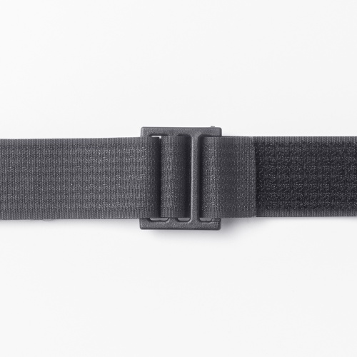 面ファスナー結束バンド（幅25mm・長さ3m・黒・専用カン付き）