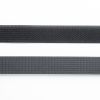 面ファスナー結束バンド（幅25mm・長さ3m・黒・専用カン付き）