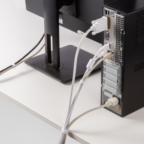 マジックバンド（幅10mm×長さ3m・ホワイト）